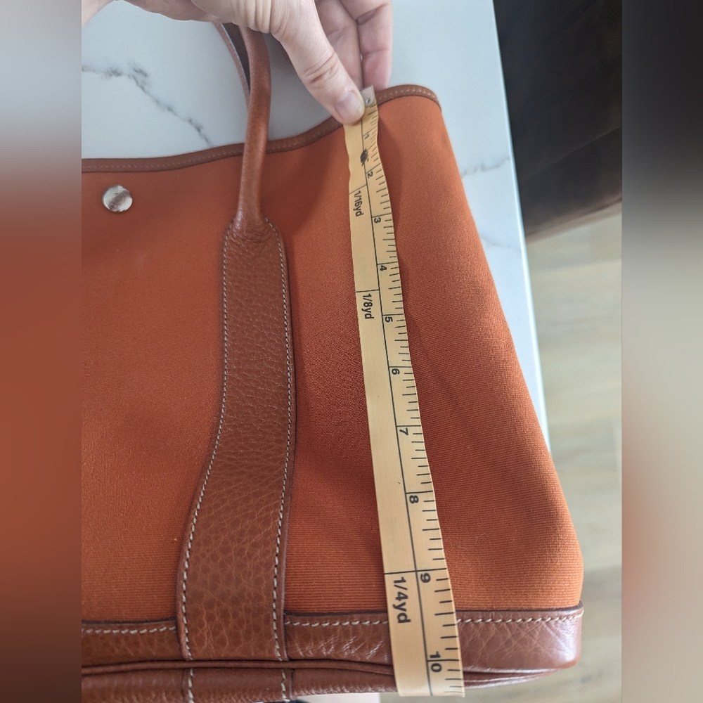 SOLD 1️⃣4️⃣5️⃣0️⃣ Hermes 🧡 Garden party tote!Excellent pre-loved condition - Picture 15 of 16